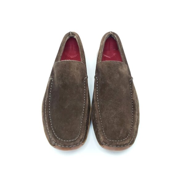 Bruno Magli Faina Driving II Moccasins Loafer Brown Suede Leather Mens US 7.5 main image 8